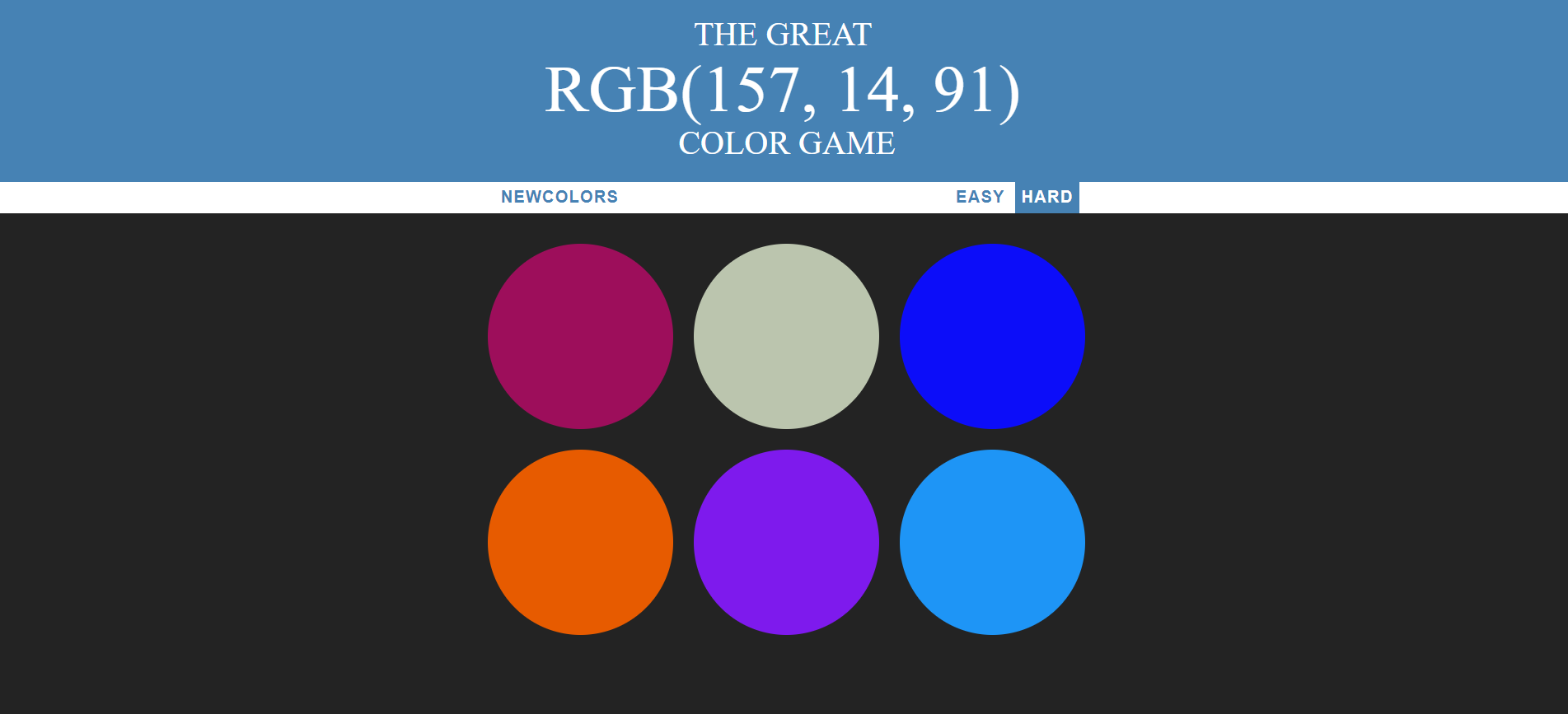 Color Game